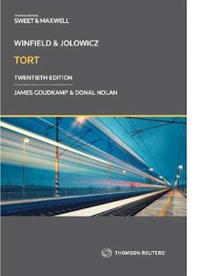 Cover for James Goudkamp · Winfield and Jolowicz on Tort (Paperback Bog) (2020)