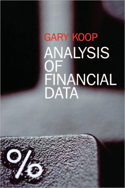 Cover for Koop, Gary (University of Strathclyde) · Analysis of Financial Data (Pocketbok) (2005)