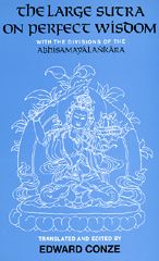 Cover for Edward Conze · The Large Sutra on Perfect Wisdom: With the Divisions of the Abhisamayalankara - Center for South and Southeast Asia Studies, UC Berkeley (Taschenbuch) (1985)