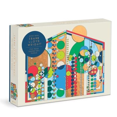 Frank Lloyd Wright Midway Mural 750 Piece Shaped Foil Puzzle - Galison - Board game - Galison - 9780735376212 - February 2, 2023