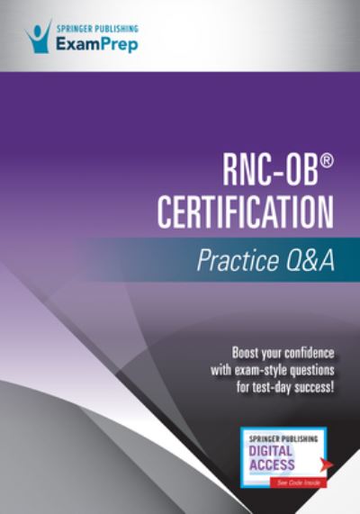 Cover for Springer Publishing Company · RNC-OB (R) Certification Practice Q&amp;A (Paperback Book) (2022)