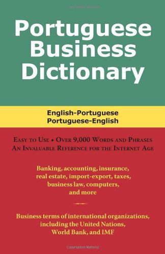 Cover for Morry Sofer · Portuguese Business Dictionary: English-Portuguese / Portuguese-English (Paperback Book) [Bilingual edition] (2015)