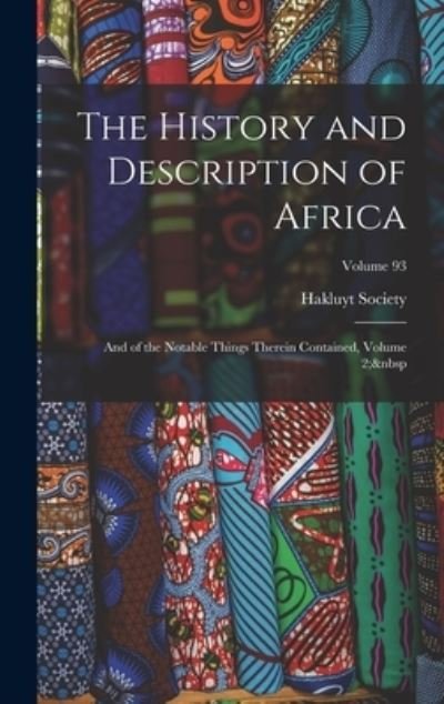 Cover for Hakluyt Society · History and Description of Africa (Bok) (2022)