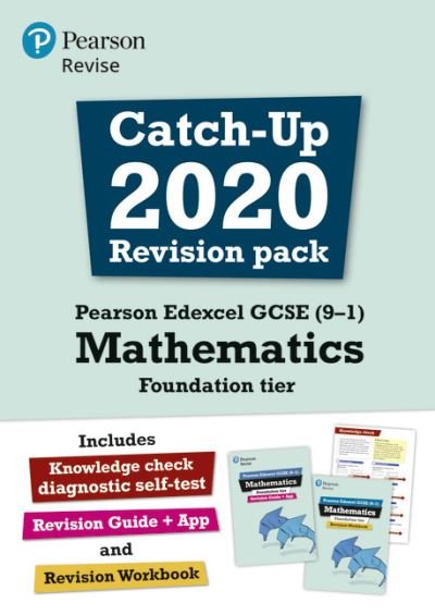 Cover for Harry Smith · Pearson REVISE Edexcel GCSE (9-1) Maths Foundation Catch-up Revision Pack: for home learning, 2022 and 2023 assessments and exams - REVISE Edexcel GCSE Maths 2015 (Buch) (2020)
