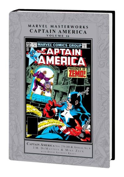 Cover for J.M. Dematteis · Marvel Masterworks: Captain America Vol. 16 (Hardcover Book) (2024)