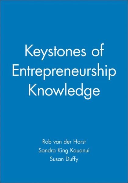 Cover for R Van Der Horst · Keystones of Entrepreneurship Knowledge (Paperback Book) (2005)