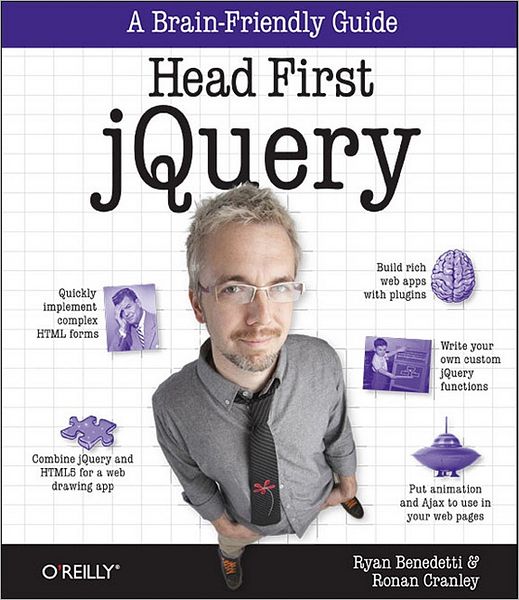 Head First jQuery - Ryan Benedetti - Bücher - O'Reilly Media - 9781449393212 - 1. November 2011