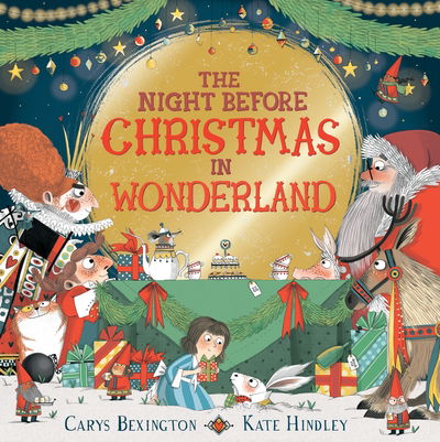 Cover for Carys Bexington · The Night Before Christmas in Wonderland (Paperback Bog) (2020)