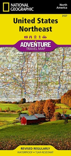 Cover for National Geographic Maps · United States, Northeast Adventure Maps (Map) [2022nd edition] (2022)