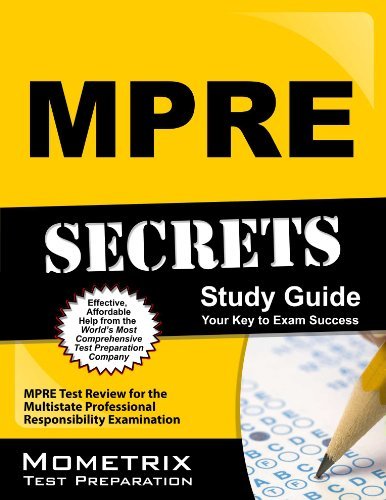 Cover for Mpre Exam Secrets Test Prep Team · Mpre Secrets Study Guide: Mpre Test Review for the Multistate Professional Responsibility Examination (Paperback Book) (2023)