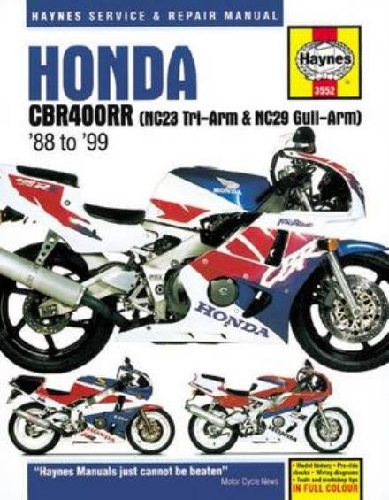 Cover for Haynes Publishing · Honda CBR400RR Fours (88 - 99) (Paperback Bog) (2016)