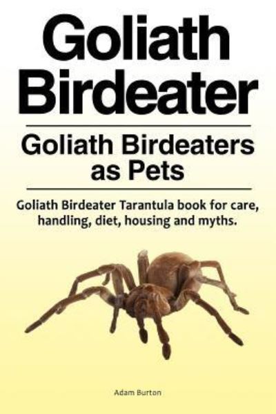 Goliath Birdeater . Goliath Birdeaters as Pets. Goliath Birdeater Tarantula book for care, handling, diet, housing and myths. - Adam Burton - Books - Zoodoo Publishing Goliath Birdeater - 9781788650212 - October 5, 2017