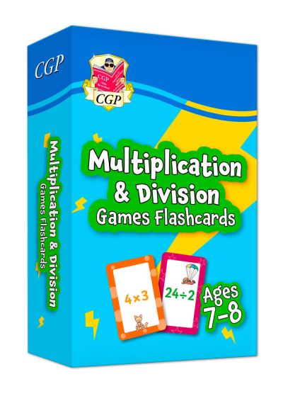 Multiplication & Division Games Flashcards for Ages 7-8 (Year 3) - CGP KS2 Activity Books and Cards - CGP Books - Books - Coordination Group Publications Ltd (CGP - 9781789088212 - April 27, 2022