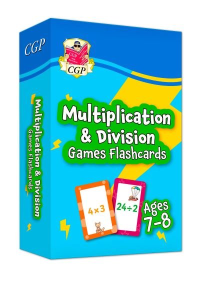 Multiplication & Division Games Flashcards for Ages 7-8 (Year 3) - CGP KS2 Activity Books and Cards - CGP Books - Kirjat - Coordination Group Publications Ltd (CGP - 9781789088212 - keskiviikko 27. huhtikuuta 2022