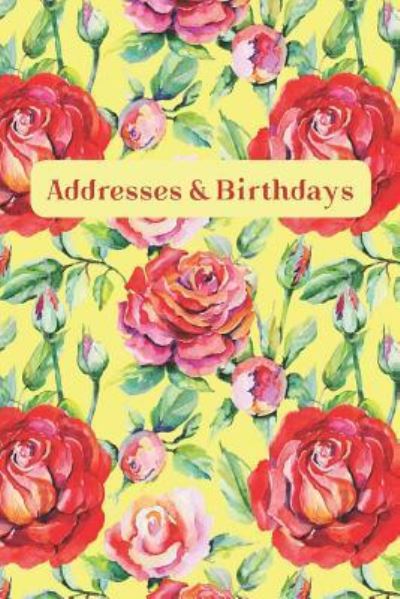 Cover for Andante Press · Addresses &amp; Birthdays (Paperback Book) (2019)