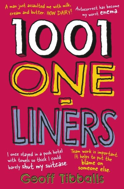 Cover for Geoff Tibballs · 1001 One-Liners (Paperback Book) (2023)