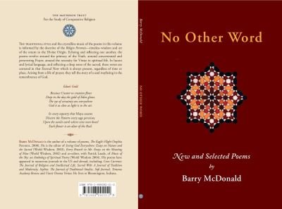 Cover for Barry McDonald · No Other Word (Paperback Book) (2020)