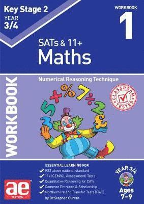 Cover for Stephen C. Curran · KS2 Maths Year 3/4 Workbook 1: Numerical Reasoning Technique (Paperback Book) (2018)