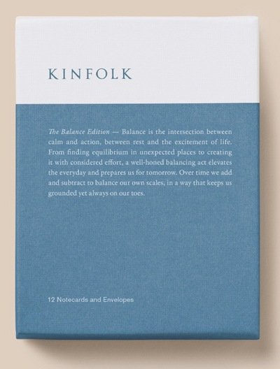 Cover for Kinfolk · Kinfolk Notecards - the Balance Edition (Postkort) (2016)
