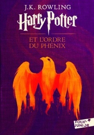Cover for J K Rowling · Harry Potter et l'ordre du Phenix (Paperback Bog) (2017)
