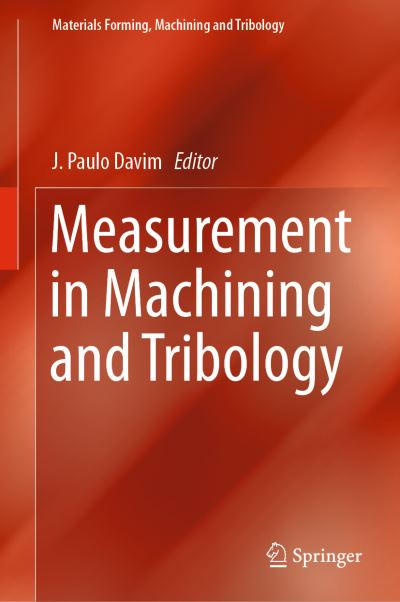 Cover for Measurement in Machining and Tribology (Book) [1st ed. 2019 edition] (2019)