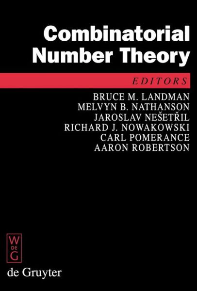 Combinatorial Number Theory - Bruce - Books - Walter de Gruyter - 9783110202212 - March 18, 2009