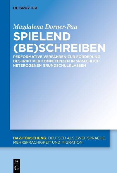 Cover for Dorner-Pau · Spielend (Be)schreiben (Book) (2021)