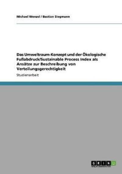 Das Umweltraum-Konzept und der Ö - Wenzel - Libros -  - 9783640316212 - 