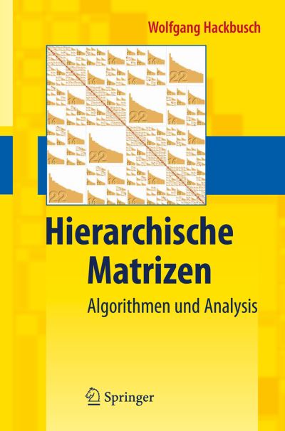 Cover for Wolfgang Hackbusch · Hierarchische Matrizen (Hardcover Book) [2009 edition] (2009)