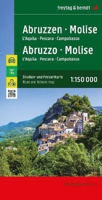 Cover for Abruzzen · Abruzzo - Molise - Road and leisure map (Map) (2022)