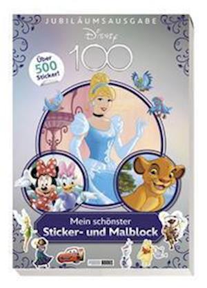 Cover for Panini · Disney 100: Mein schönster Sticker- und Malblock (Book) (2023)