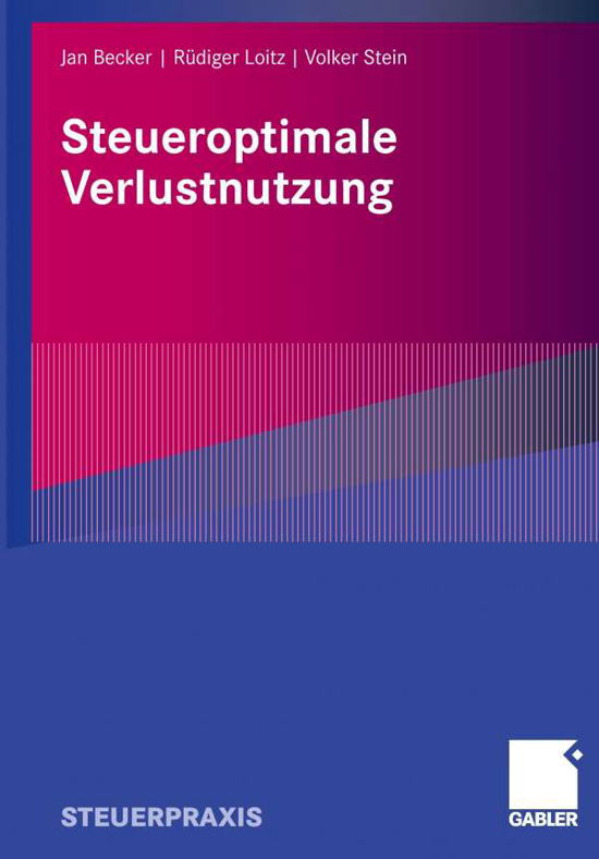 Cover for Jan Becker · Steueroptimale Verlustnutzung (Taschenbuch) [2009 edition] (2008)