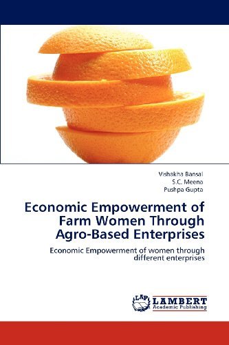 Cover for Pushpa Gupta · Economic Empowerment of Farm Women Through Agro-based Enterprises: Economic Empowerment of Women Through Different Enterprises (Paperback Book) (2012)