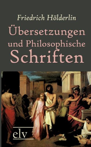 Cover for Friedrich Hölderlin · Übersetzungen Und Philosophische Schriften (Paperback Bog) [German edition] (2011)