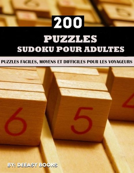 Cover for Deeasy Books · Puzzles sudoku pour adultes (Pocketbok) (2021)