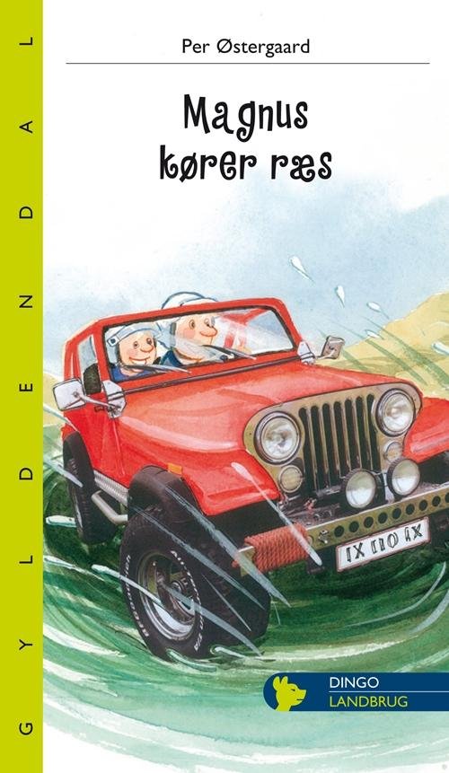 Cover for Per Østergaard · Dingo. Lille: Magnus kører ræs (Sewn Spine Book) [1.º edición] (2016)