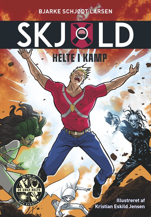 Cover for Bjarke Schjødt Larsen · Skjold: Skjold 4: Helte i kamp (Bound Book) [1º edição] (2021)