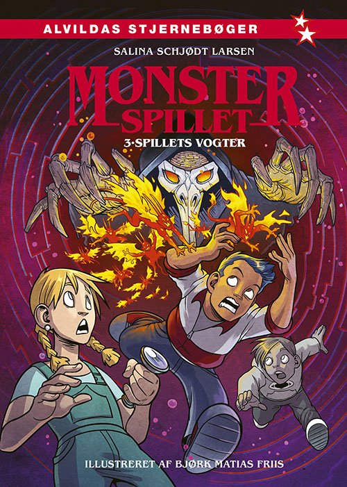 Cover for Salina Schjødt Larsen · Monsterspillet: Monsterspillet 3: Spillets vogter (Bound Book) [1. wydanie] (2024)