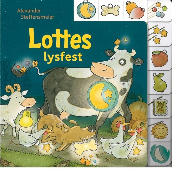 Cover for Alexander Steffensmeier · Lottes lysfest (Cardboard Book) [1e uitgave] (2018)