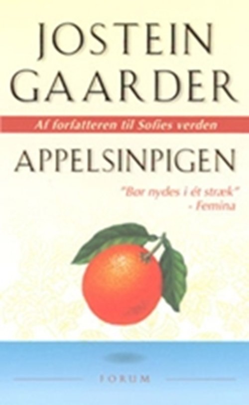 Cover for Jostein Gaarder · Appelsinpigen (Sewn Spine Book) [2º edição] (2006)