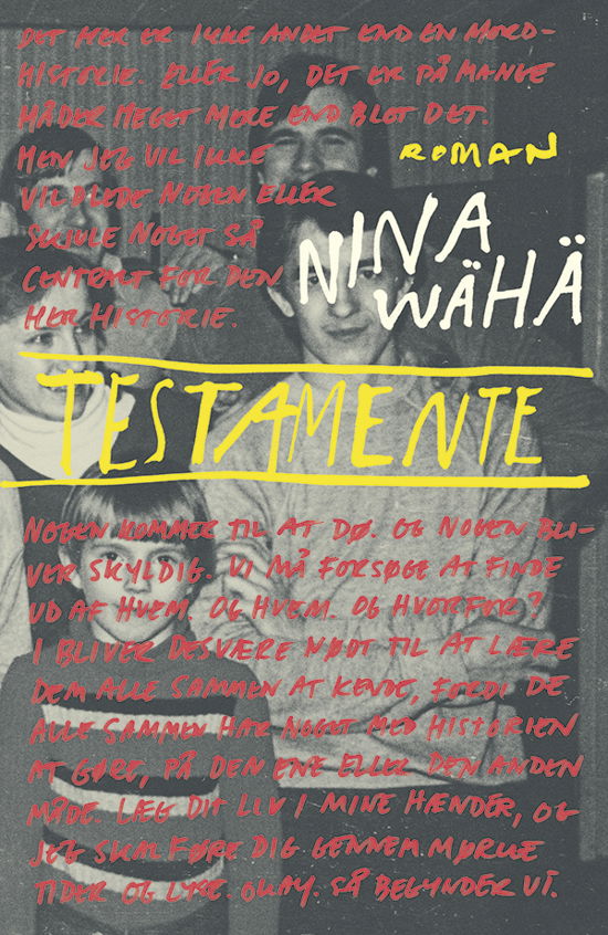 Cover for Nina Wähä · Testamente (Indbundet Bog) [1. udgave] (2019)