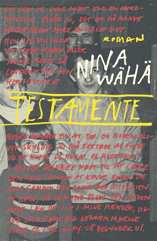 Cover for Nina Wähä · Testamente (Bound Book) [1e uitgave] (2019)