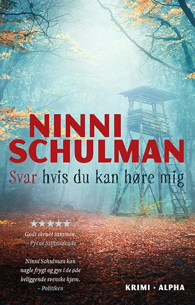 Cover for Ninni Schulman · Hagfors: Svar hvis du kan høre mig (Paperback Book) [1th edição] (2022)