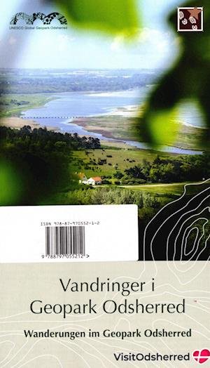 Cover for Geopark Odsherred · Vandringer i Geopark Odsherred - kort (Map) [1.º edición] (2023)