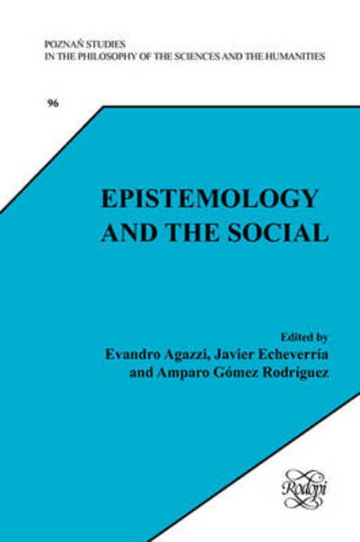 Cover for Evandro Agazzi · Epistemology and the Social (Paperback Book) (2008)