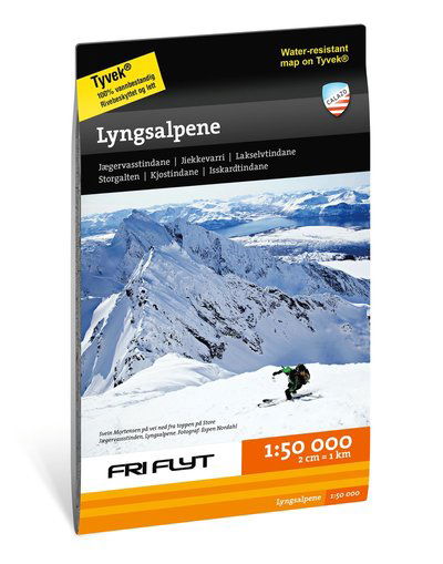 Cover for Tur og toppturkart Lyngsalpene (CD/DVD) (2019)