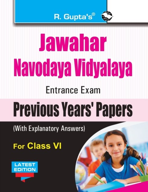 Cover for Rph Editorial Board · Jawahar Navodaya Vidyalaya (JNV) Entrance Exam (Class VI) : Previous Years Papers (Solved) (Paperback Bog) (2020)