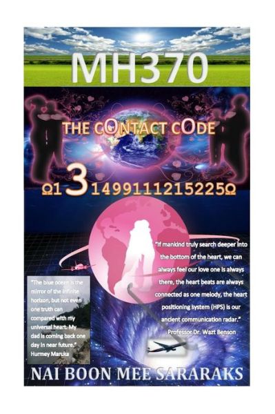 Cover for MR Nai Boon Mee Sararaks · Mh370 the Contact Code (Paperback Book) (2017)