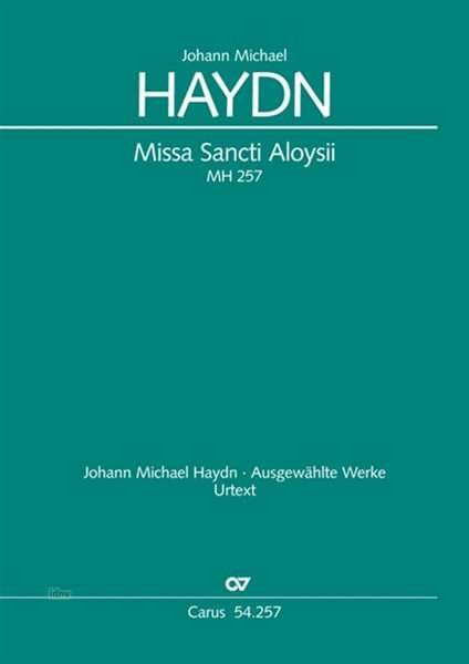 Cover for Haydn · Missa Sancti Aloysii, Partitur (Buch)