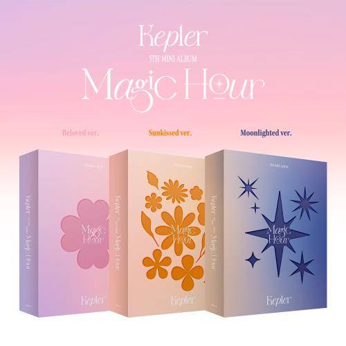 Magic Hour - 5th Mini Album - KEP1ER - Musiikki - Wakeone - 9951160592212 - lauantai 30. syyskuuta 2023